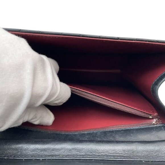 CHANEL 24K Timeless Classic Vintage Small Single Flap Bag Chain Purse - Picture 11 of 13